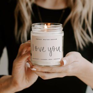 🆕 LOVE YOU SOY CANDLE
